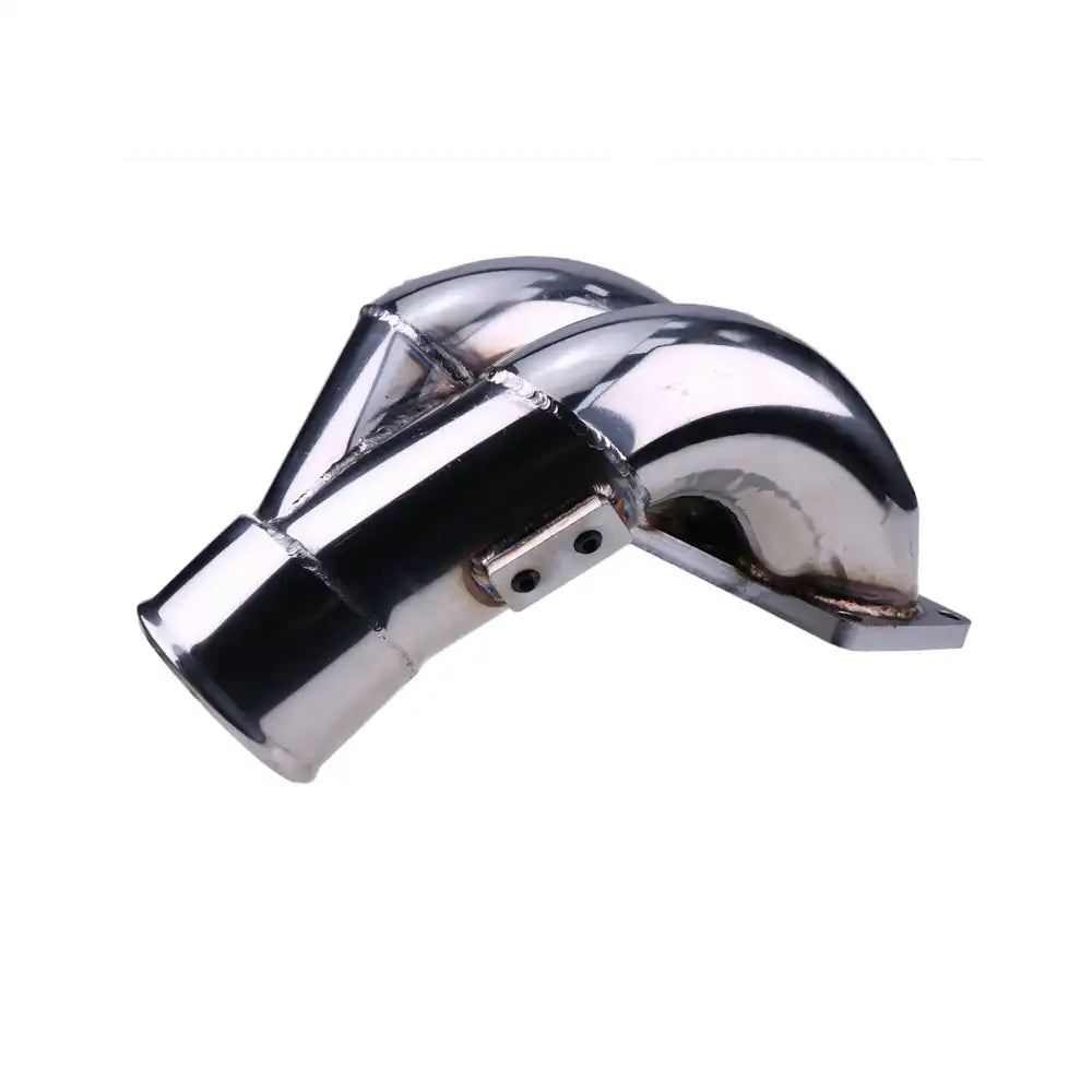 Stainless Steel 3.5" Raw Intake Elbow DGCM0718 for 07.5-18 Dodge Cummins Engine 6.7 6.7L