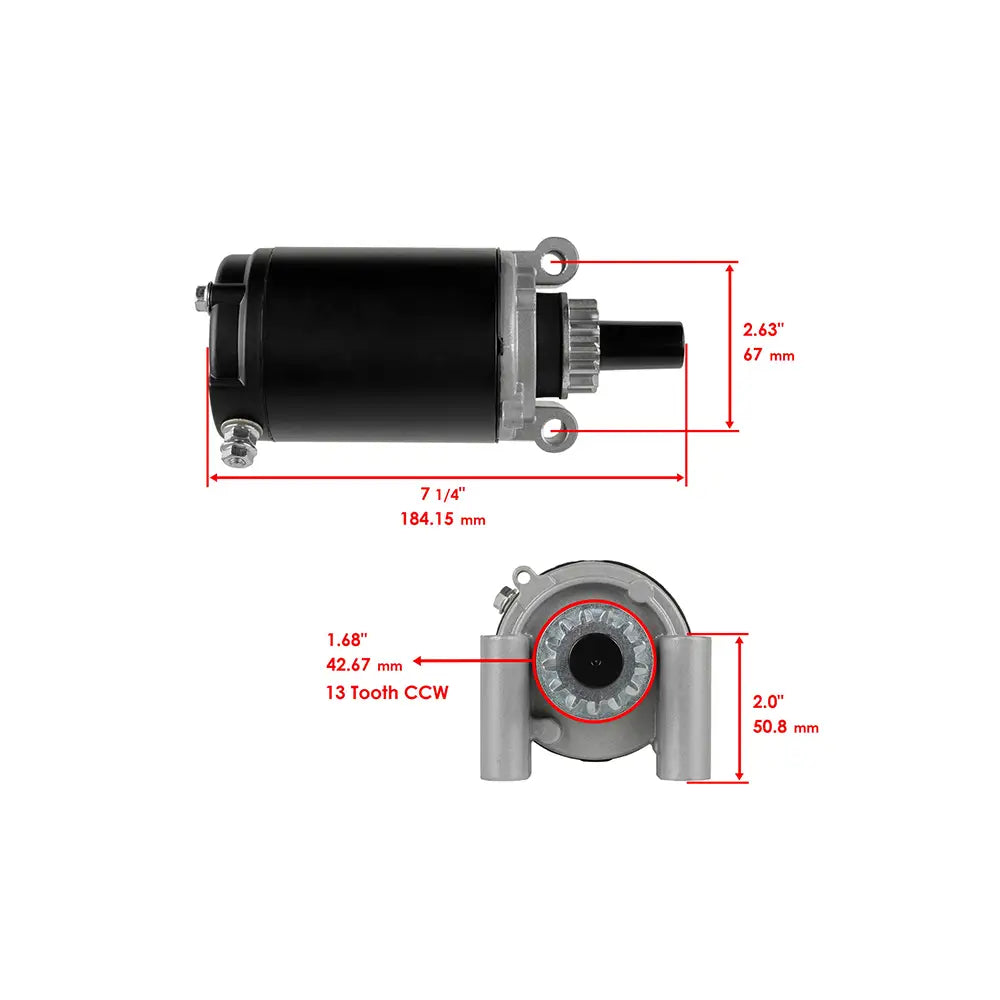 Starter for Kohler 1209804 1209808 1209813 1209815 1209815S 1209820 1209822 New Holland K0H1209822 K0H1209822S