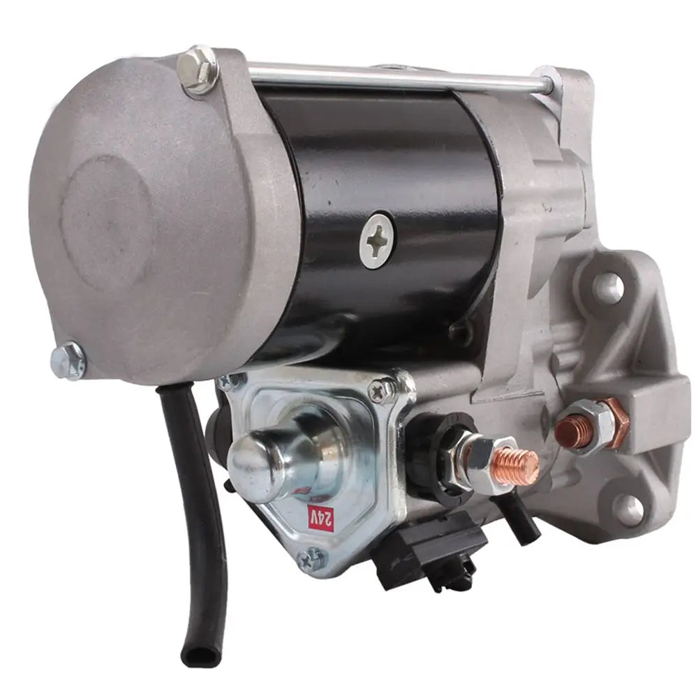 Starter Motor RE506103 for John Deere 6090 624KR 670G 672G 770C 770D 772G 870D 872G E330LC E360LC 24V 11T 7.8KW