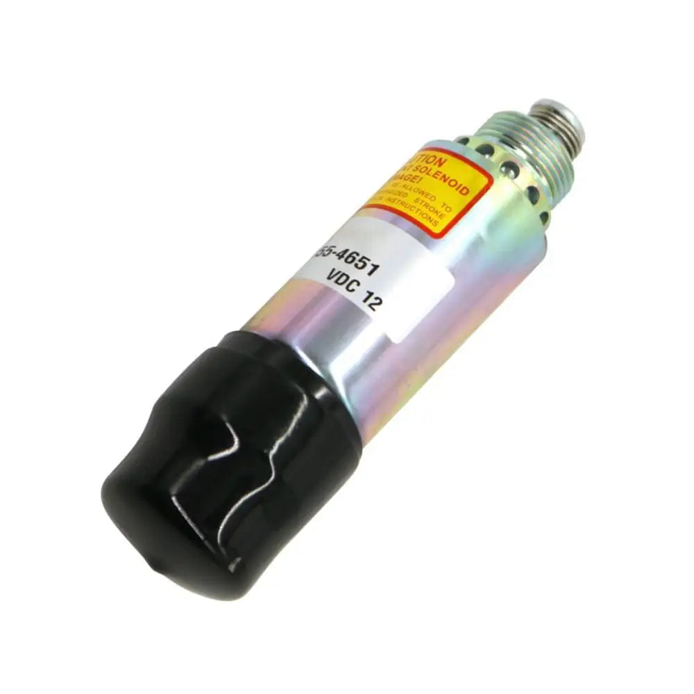 Stop Solenoid 155-4651 8C-3664 For Caterpillar CAT 3114 3116 3126 Engine 446B Backhoe Loader CB-634D Vibratory Compactor 12V