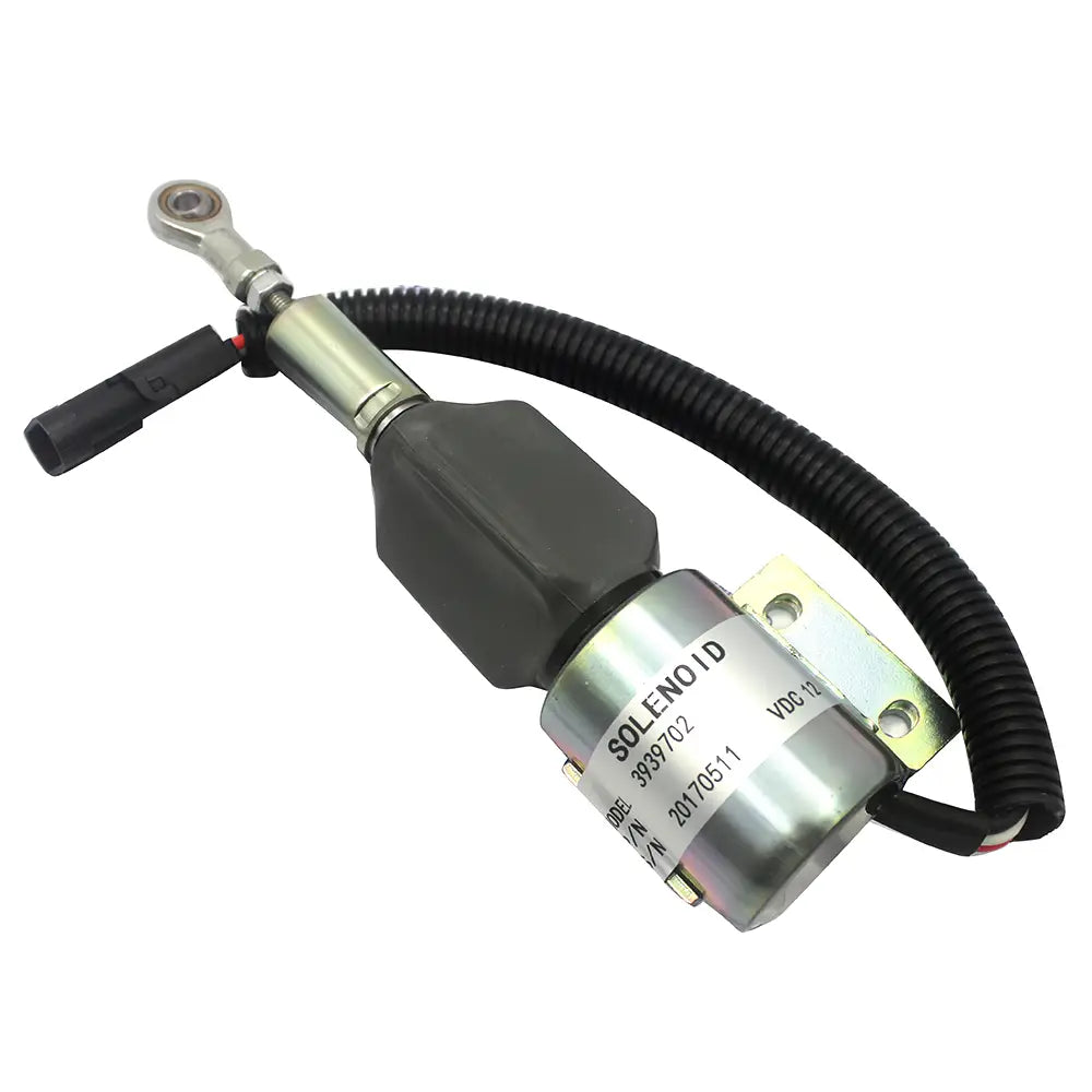 Stop Solenoid 3939702 SA-4892-12 For Cummins 4BT 6BT Engine 12V