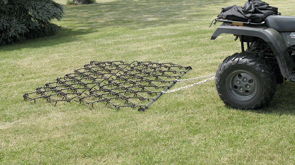 Uses and Weighting of Drag Harrows