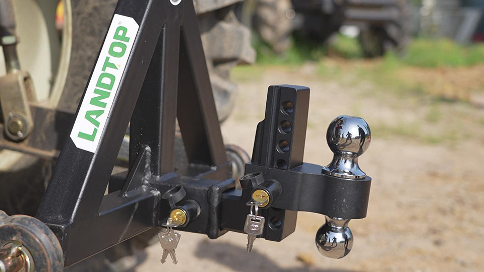 forklift trailer hitch attachment