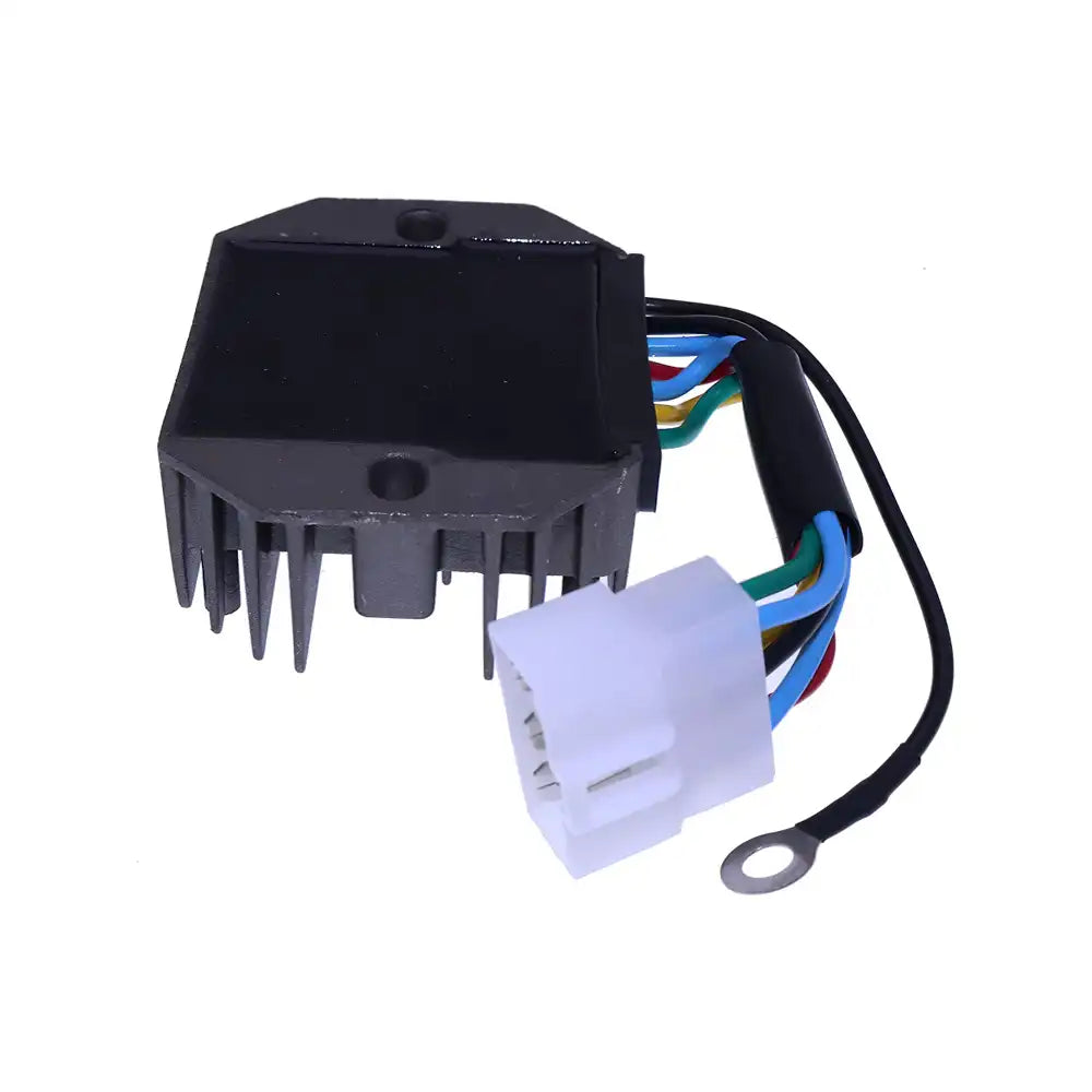 12V Voltage Rectifier Regulator 6 Wire 19267-64601 For Kubota Front Mower GF1800