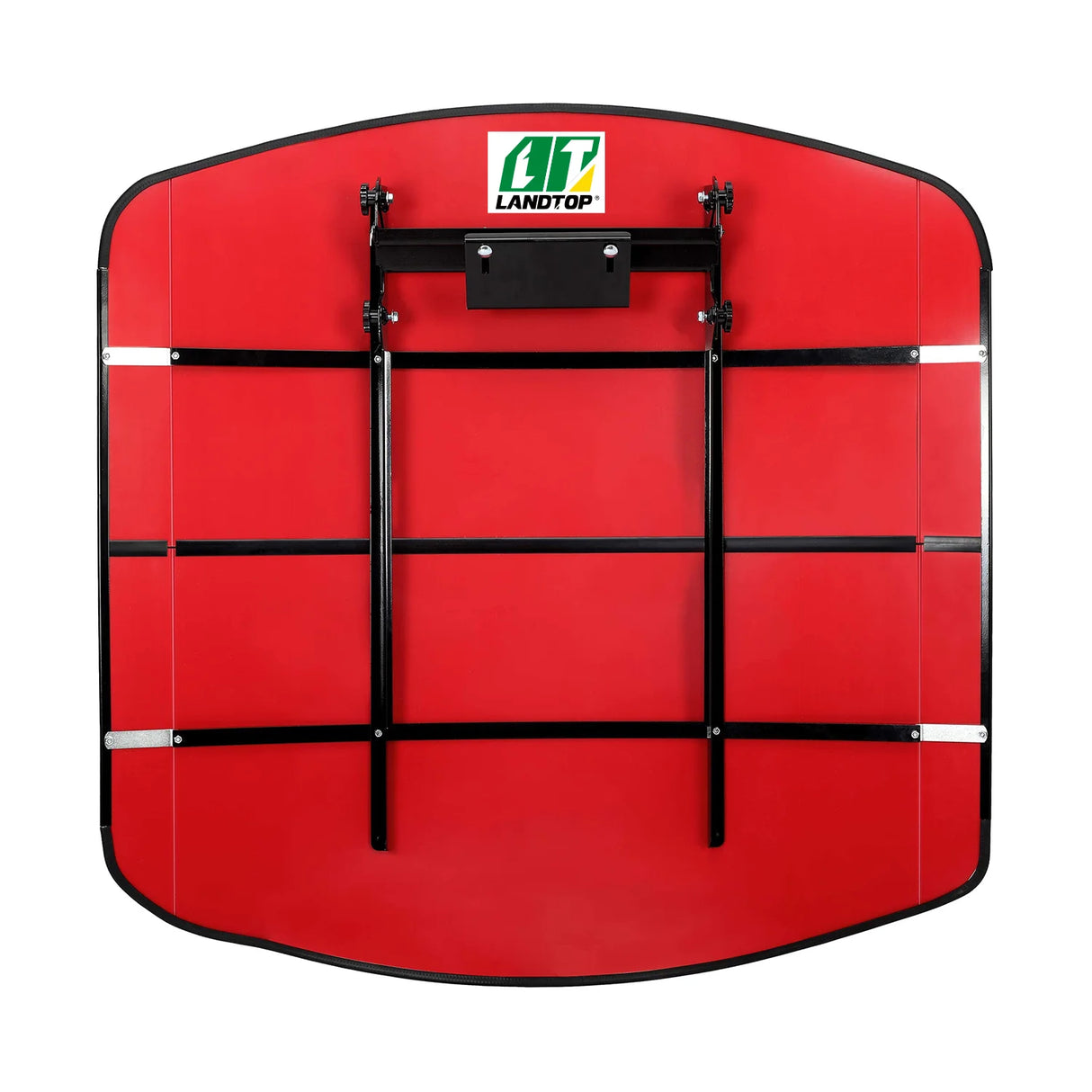 Red Tractor Canopy Compatible with All ROPS 48-3/8" X 48-3/8" Equipped Tractors and Mowers with a 2" x 2" or 2" x 3" ROPS (Will Add About 4'' to The Height of The Tractor)