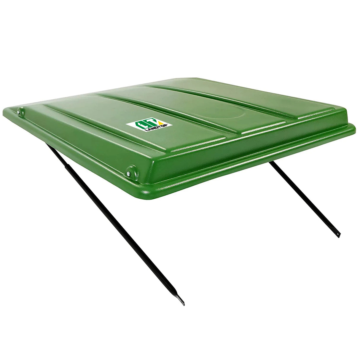 Green Tractor Canopy Compatible with John Deere Compact Utility Tractors with ROPS That are 34" Wide or Less Compatible with 1 1/2" x 3", 2" x 2" or 2" x 3" ROPS, 35" Wide X 40" Long