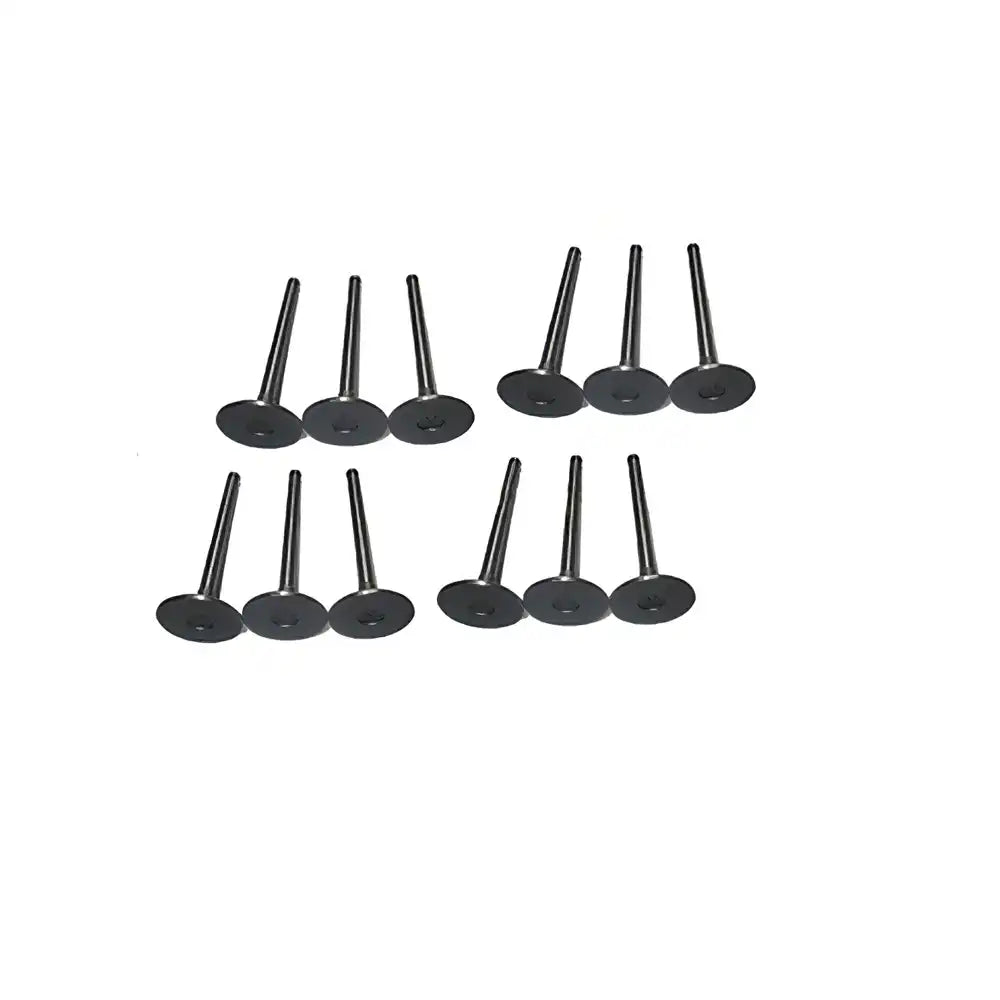 1 Set Intake Exhaust Valves for Kubota S2800 Engine M4950DT Tractor