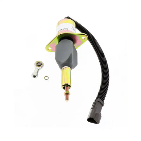 24 V Diesel Engine Shutoff Solenoid 6742-01-2310 for Komatsu Wheel Loader WA420-3 WA420-3CS WA420-DZ-3 WA380-DZ-3 Engine SA6D114-1AA