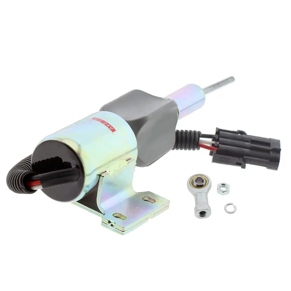 24V Stop Solenoid 6733-81-9110 for Komatsu Wheel Loader WA180PT-3L WA250PT-3L