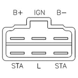 New Voltage Regulator Rectifier Replacement For John Deere ATV Gator M70121, M97348, Kawasaki FB460 FC400 FC420 FC540 KAF540 KAF620 21066-2056, 21066-2070, SH578-12, SH626-12