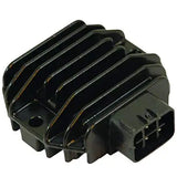 New Voltage Regulator Rectifier Assembly 12V Replacement For Yamaha ATV Grizzly Big Bear Wolverine YMF450 YMF350 YMF250 YFM600 SH640E-11, 5GT-81960-00-00, SH640E11, 5GT819600000, 49-5329, 495329