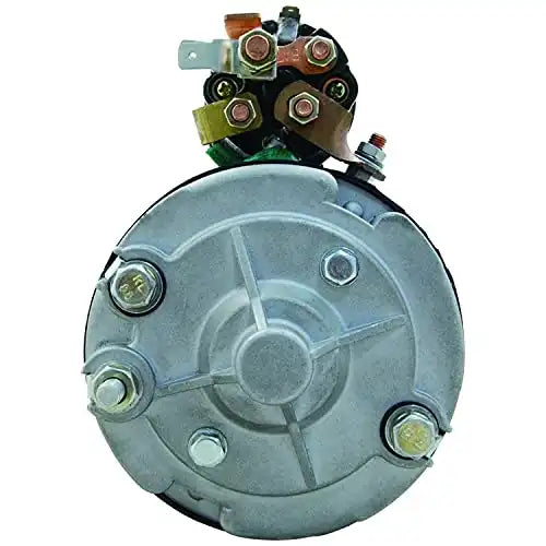 New Starter Replacement For Ford Holland Tractor Diesel Skid Steer Loader M50 Design 2-Stage Solenoid K308650, K919752, 702000150, C6NF-11000-A, C7NN-11000-A, SLU0002, 41030000, 41030000R, 41030023