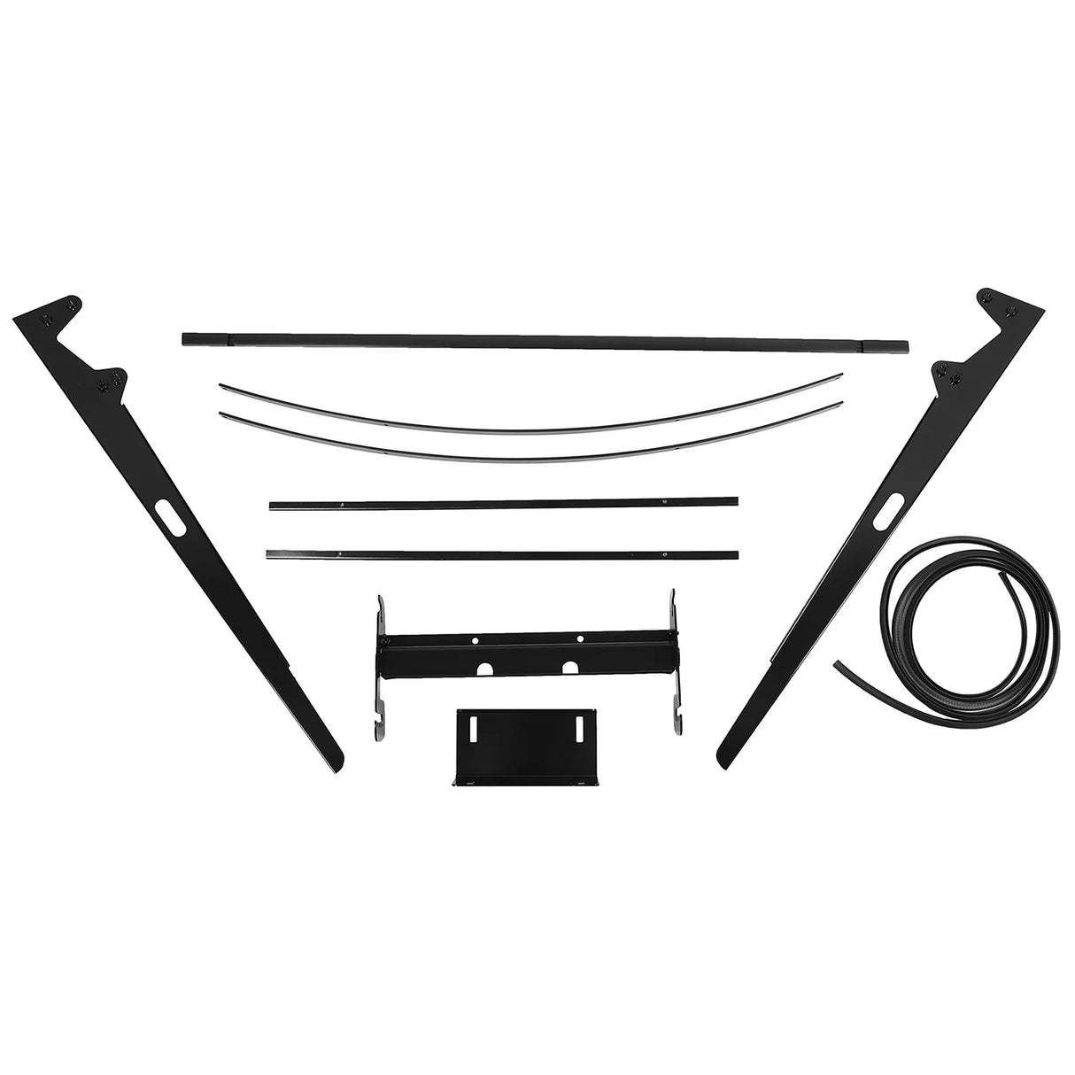 Green Tractor Canopy Compatible with All ROPS 48-3/8" X 48-3/8" Equipped Tractors and Mowers with a 2" x 2" or 2" x 3" ROPS (Will Add About 4'' to The Height of The Tractor)