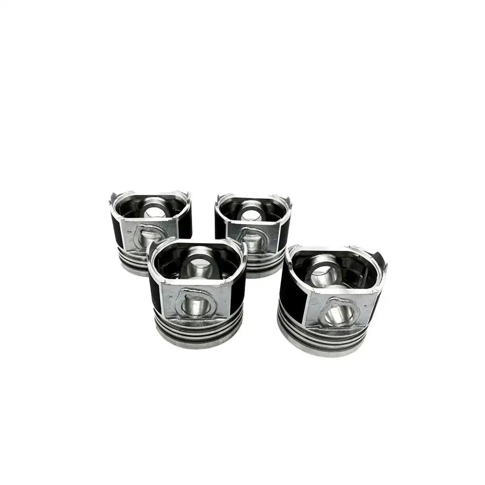 4 Pistons STD for Isuzu 4BC2 Engine NPR NRR NQR ELF Truck Loader Forklift Generator