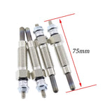 4PCS Glow Plug 15221-65510 15401-65510 15521-65512 For Bobcat 743 643 743B Kubota V1402 V1702 V1902