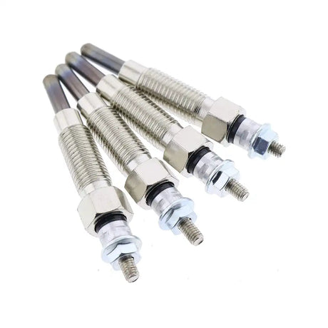 4PCS Glow Plug 15221-65510 15401-65510 15521-65512 For Bobcat 743 643 743B Kubota V1402 V1702 V1902