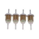 4X Fuel Filter AM116304 AM1163041 GY20709 for John Deere Toro 71-5960 98021 Kohler 25 050 03-S 25 050 08-S 25 050 22-S 25 050 22-S1 Stens 120-436