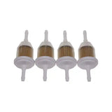 4X Fuel Filter AM116304 AM1163041 GY20709 for John Deere Toro 71-5960 98021 Kohler 25 050 03-S 25 050 08-S 25 050 22-S 25 050 22-S1 Stens 120-436