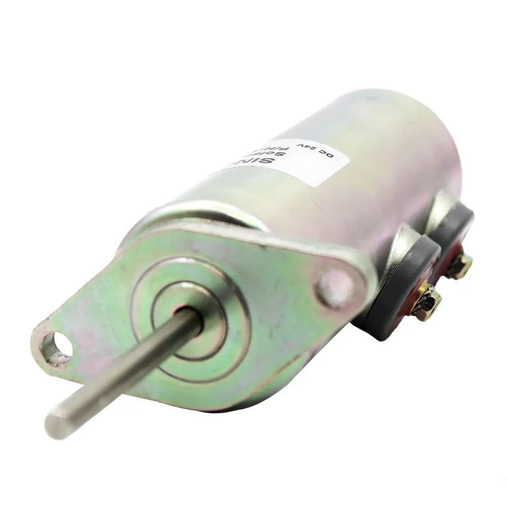 24V Stop Solenoid 110-6465 6T-4122 For Caterpillar 3306 Engine ...
