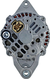 Alternator ROTA0218 LRA03751 For Mitsubishi Industrial Various 0.458333 Clock 75 amp Internal Fan Type Internal Regulator CW Rotation 12V