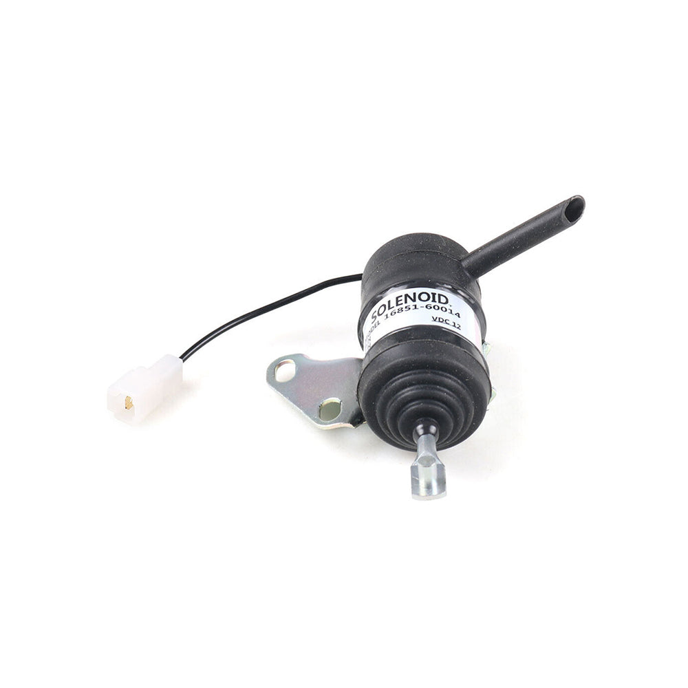 Stop Solenoid 16851-60014 16851-60010 052600-4531 for Kubota Mower RTV900 D902 RTV900R RTV900T B7410D BX24 BX25