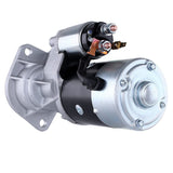 12V 9T Starter Motor YM123900-77010 for Komatsu Skid Steer Loader CK20 CK25 SK1026 SK1020 Excavator PC75R PC95R PC110R