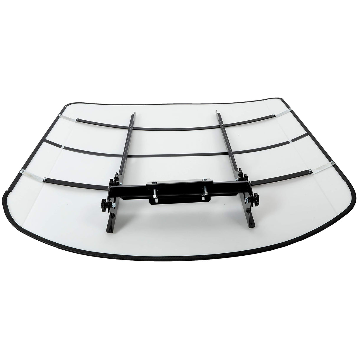 White Tractor Canopy Compatible with All ROPS 48-3/8" X 48-3/8" Equipped Tractors and Mowers with a 2" x 2" or 2" x 3" ROPS (Will Add About 4" to The Height of The Tractor)