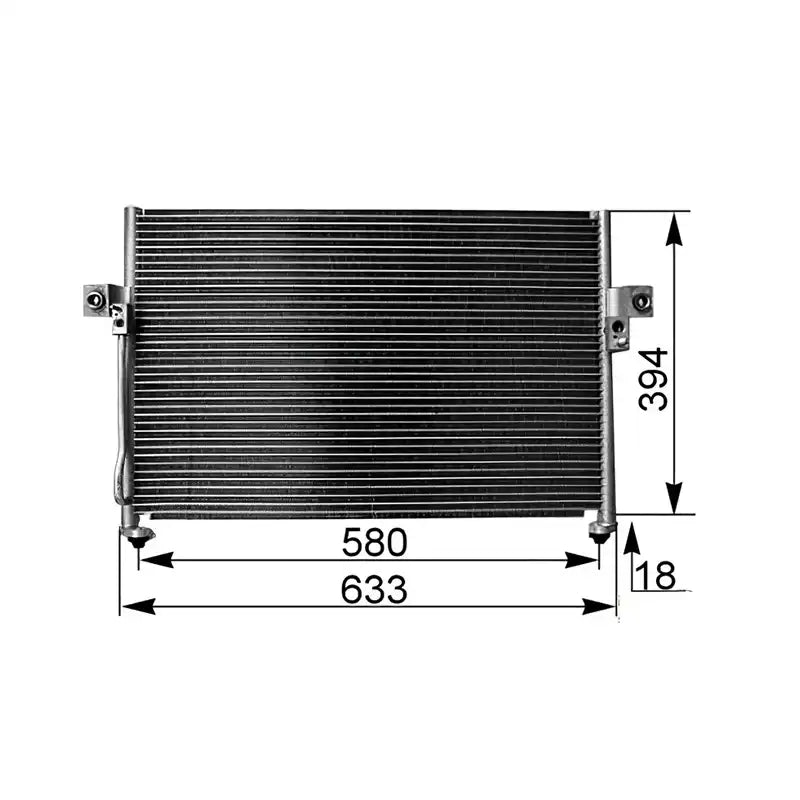 A/C Condenser 7024834 for Bobcat Loader A770 S750 S770 S850 T750 T770 T870