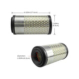 Air Filter Outer 6C060-99410 Inner 32721-58240 for Kubota Engine D1105 Tractor B1700HSD B2400HSD B2100HSD B2320HSD B2410HSD B3200HSD B7410D