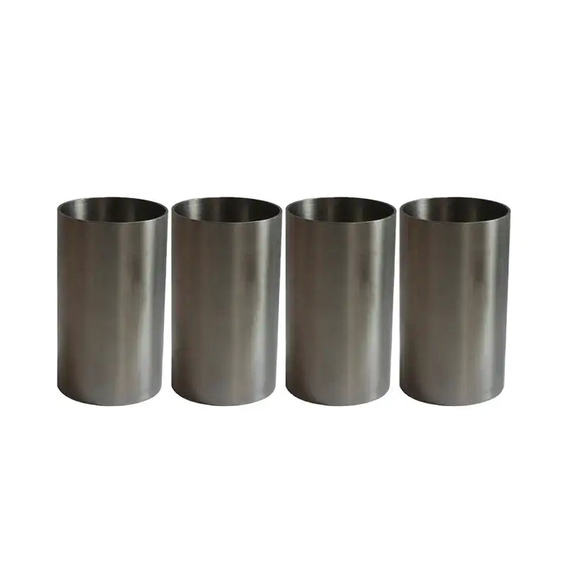 Cylinder Liner 4 Units 1 Set For Komatsu Crawler Loader D20S-7-M D21S-7-M Yanmar Engine 4TNE94 Komatsu Engine 4D94E