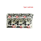 Complete Cylinder Head for Kubota D1503 Engine Bobcat 753 763 773 CASE 1838 Scat