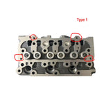 Cylinder Head With Valves for Kubota Engine D782