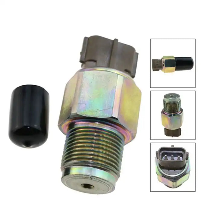 Fuel Rail High Pressure Sensor for Isuzu AI-4HK1X 6HK1 6UZ1 6WF1TC Engine Nissan Mitsubishi L200 Pickup