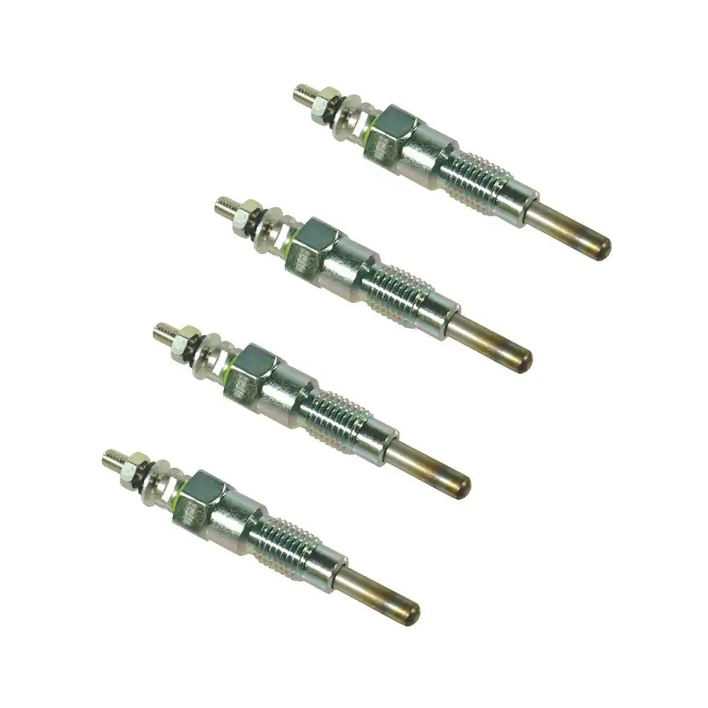 Glow Plug 4 Units 1 Set For Komatsu Crawler Loader D20S-7-M D21S-7-M Yanmar Engine 4TNE94 Komatsu Engine 4D94E