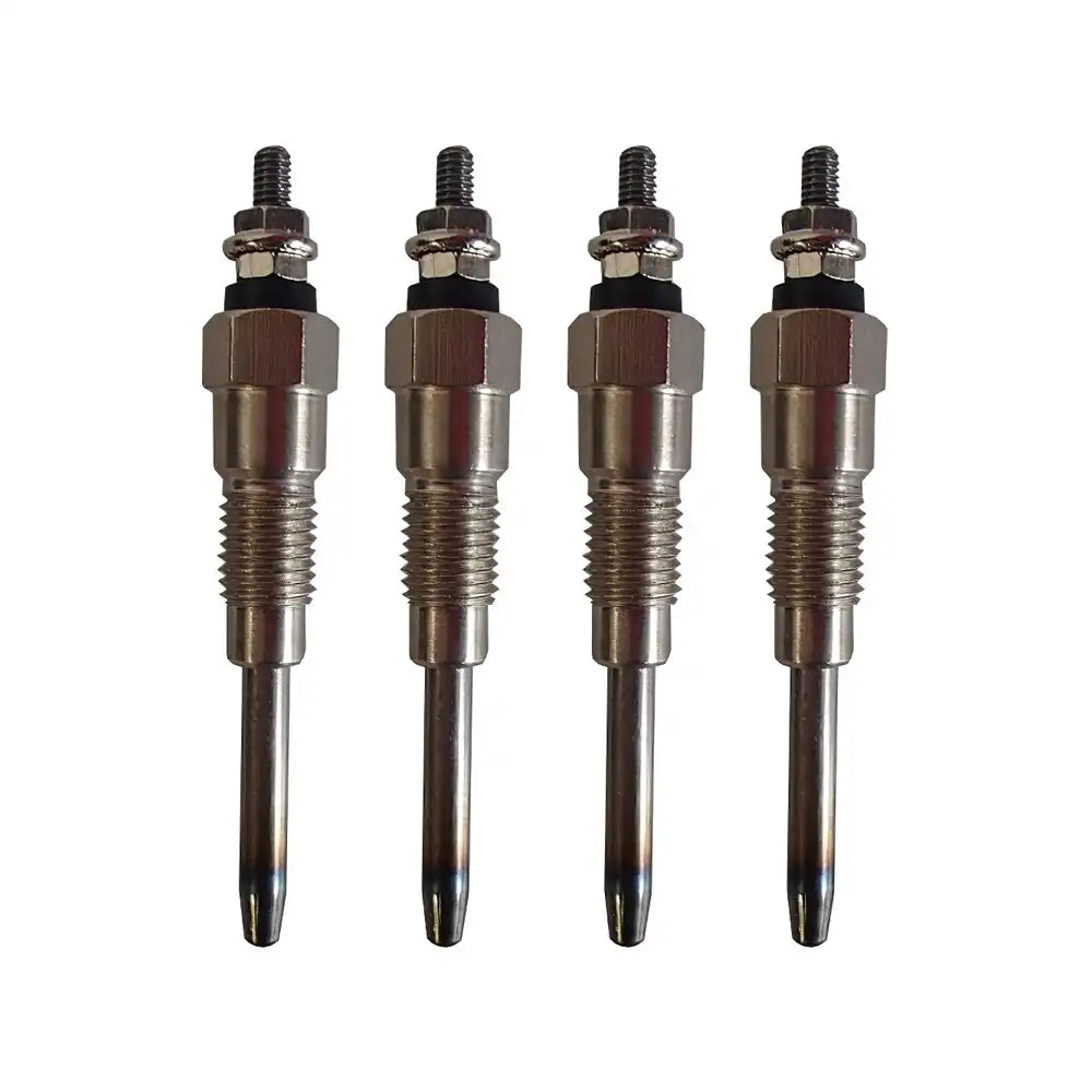 Glow Plug 4 Units 1 Set For Komatsu Wheel Loader WA65-3 WA65PT-3 WA75-3 Yanmar Engine 4TNE94 Komatsu Engine 4D94E