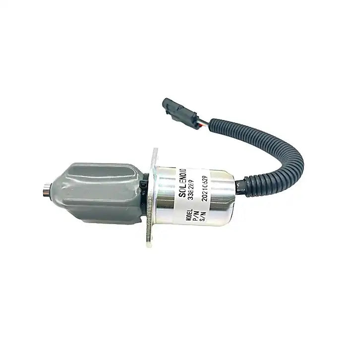 Fuel Solenoid 338289 for Jacobsen Turf Kubota D722 Engine