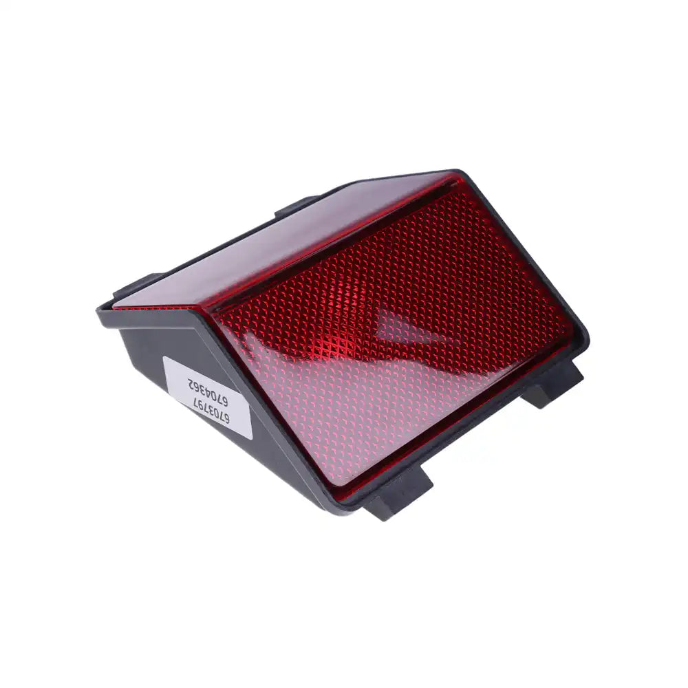 Red Rear Tail Light Lens for Bobcat Skid Steer Loader 653 751 753 763 773 7753 853