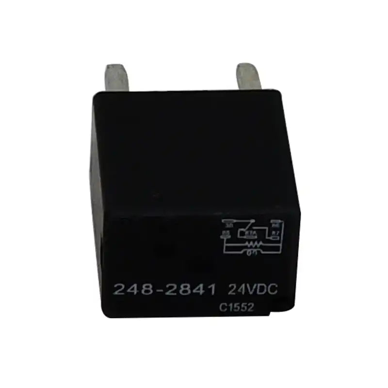CAT Excavator Power Relay 248-2841 – 24V DC, 5-Pin Heavy Duty Relay For Construction Equipment