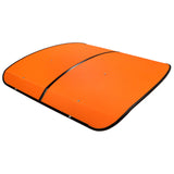 Orange Tractor Canopy Compatible with All ROPS 48-3/8" X 48-3/8" Equipped Tractors and Mowers with a 2" x 2" or 2" x 3" ROPS (Will Add About 4" to The Height of The Tractor)