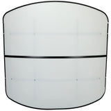 White Tractor Canopy Compatible with All ROPS 48-3/8" X 48-3/8" Equipped Tractors and Mowers with a 2" x 2" or 2" x 3" ROPS (Will Add About 4" to The Height of The Tractor)