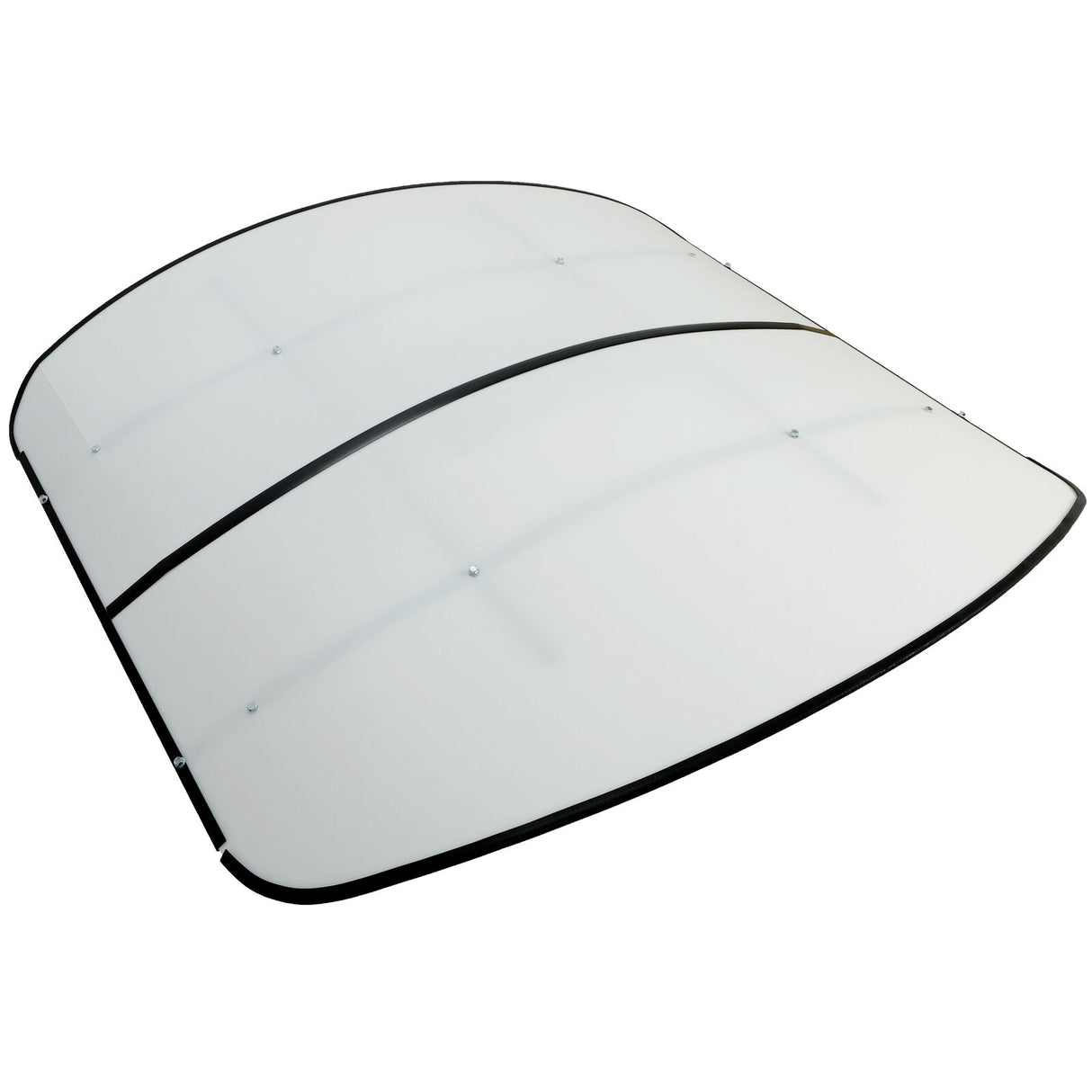 White Tractor Canopy Compatible with All ROPS 48-3/8" X 48-3/8" Equipped Tractors and Mowers with a 2" x 2" or 2" x 3" ROPS (Will Add About 4" to The Height of The Tractor)