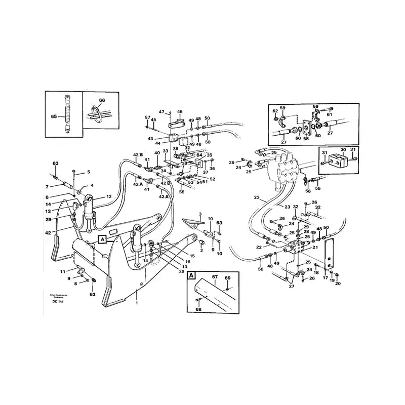 Solenoid Valve VOE11003548 for Volvo Wheel Loader L50 L50B L50C L50D L50E L70 L70B L70C L70D L90 L90C L90D