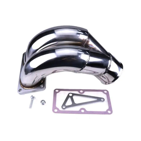 Stainless Steel 3.5" Raw Intake Elbow DGCM0718 for 07.5-18 Dodge Cummins Engine 6.7 6.7L