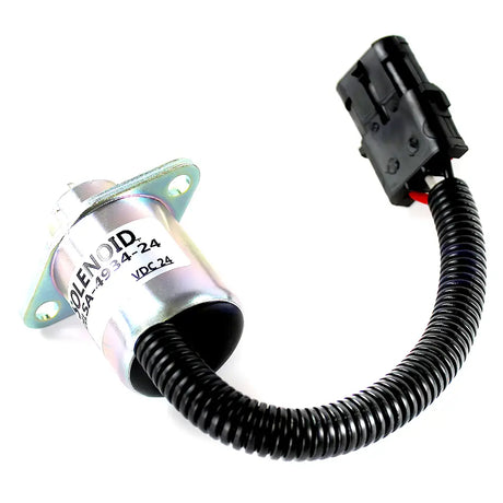24V Stop Solenoid 2848A279 SA-4934-24 For Perkins 700 Series Engine