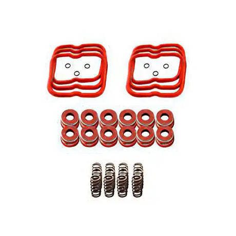 Upgraded Set 12 High RPM Valve Springs Gaskets 3916691 3902666 3921640 3910824 for Cummins Engine 6BT 5.9 12V 89-98