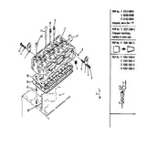 Gasket Set 15371-03310 for Kubota D750 Engine B5200 B7100 Tractor